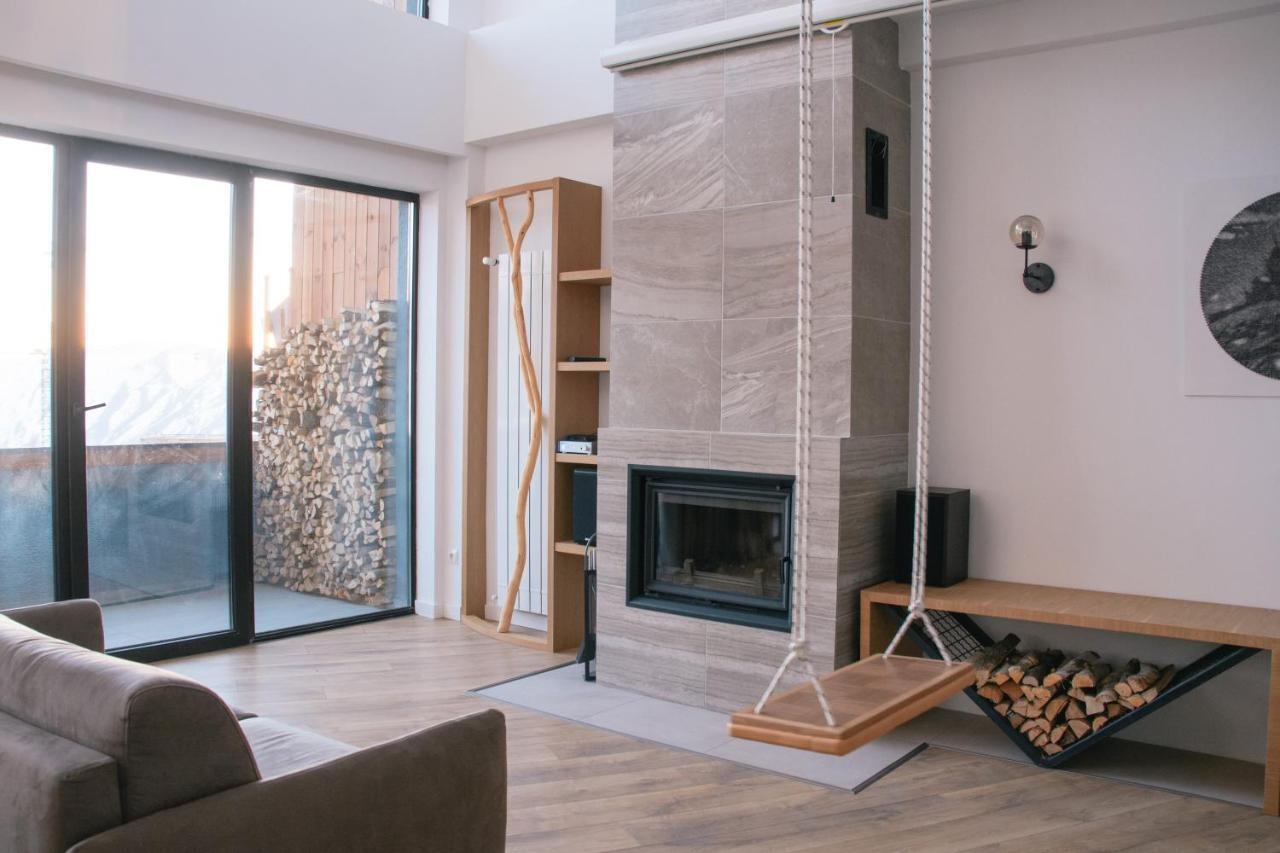 George Snow Apartments In New Gudauri - Fireplace, 50M To Gondola Lift Luaran gambar