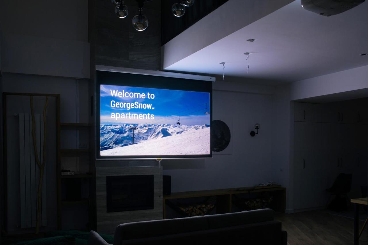 George Snow Apartments In New Gudauri - Fireplace, 50M To Gondola Lift Luaran gambar