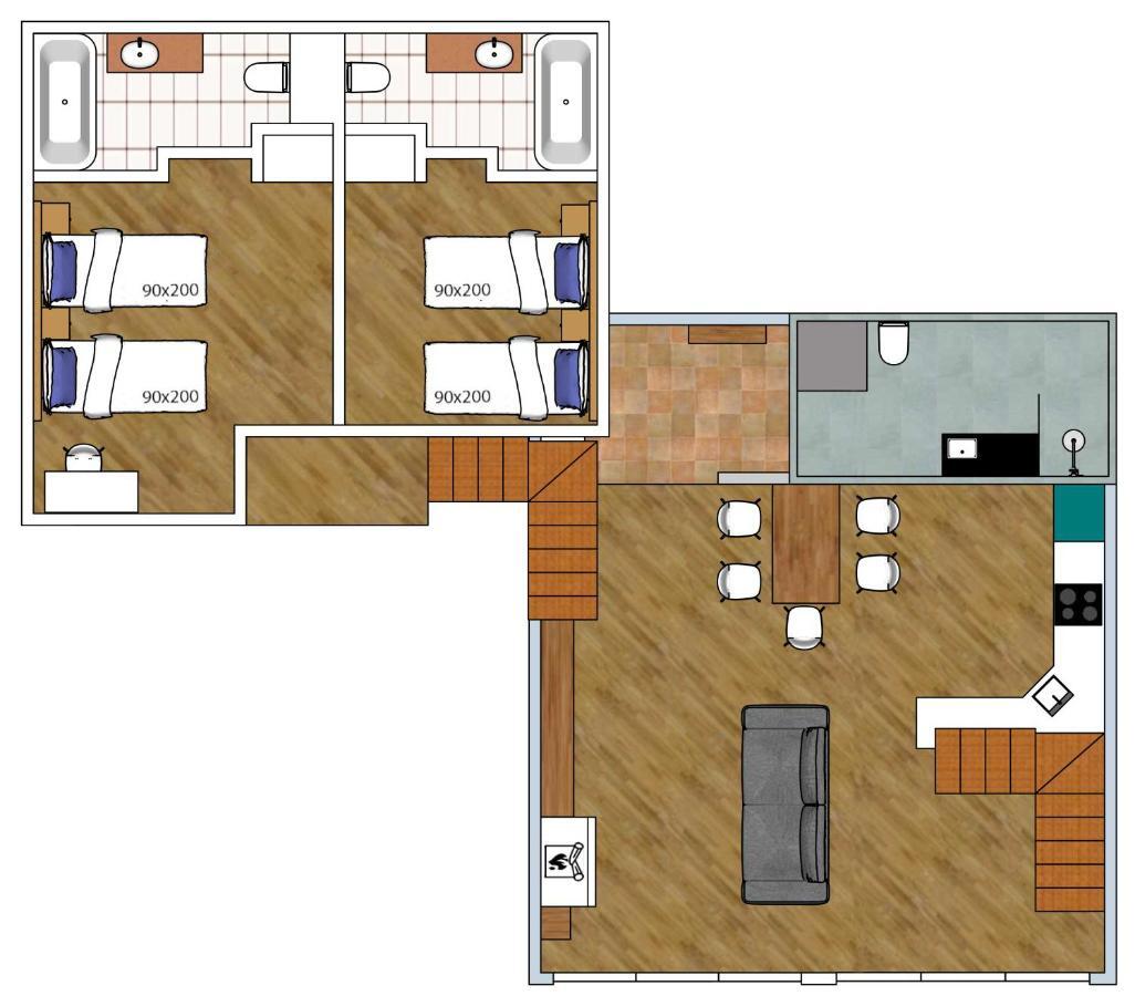 George Snow Apartments In New Gudauri - Fireplace, 50M To Gondola Lift Luaran gambar